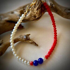 Fourth of July, Summer Days, Beach Bracelet, Independenc Day Colorful Bracelet,